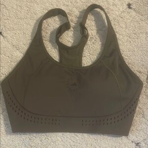 Olive Green Sports Bra